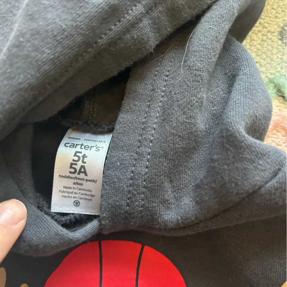 Kids Reindeer Hoodie 5T